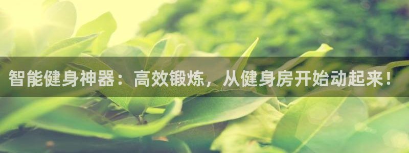 fb体育开户：智能健身神器：高效锻炼，从健身房开始动起来！