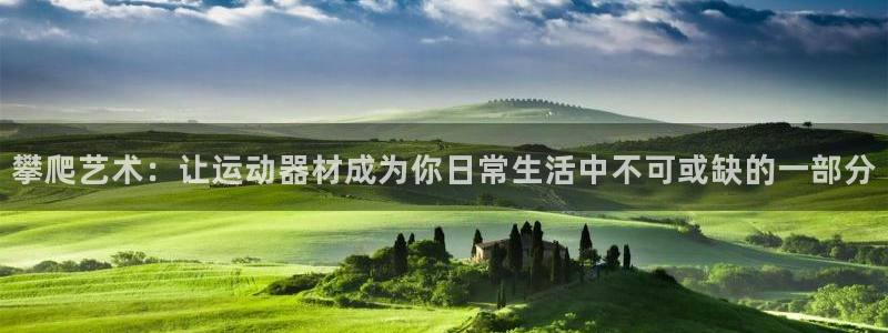 fb体育官方客服电话：攀爬艺术：让运动器材成为你日常